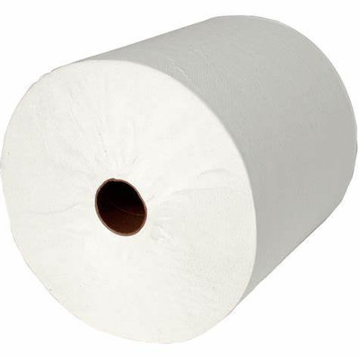 0200 SCOTT WHITE HARD ROLL TOWEL 8 X 950
